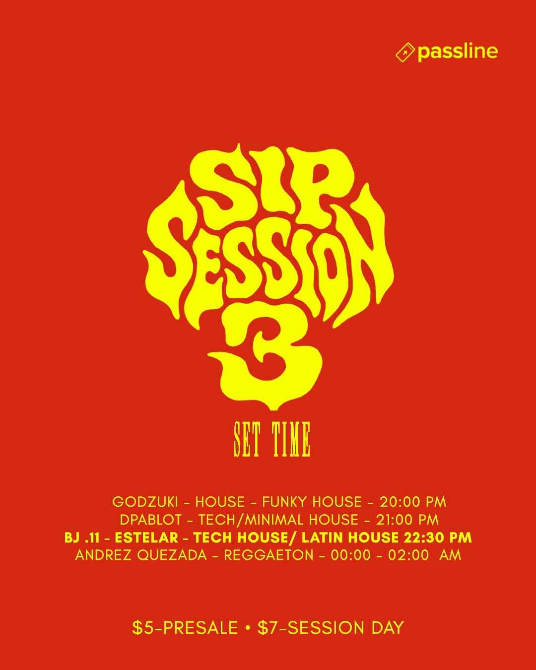 Sip Session 3 Set Time
